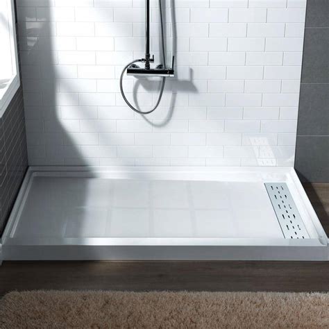 x 60 in. . Shower pans home depot
